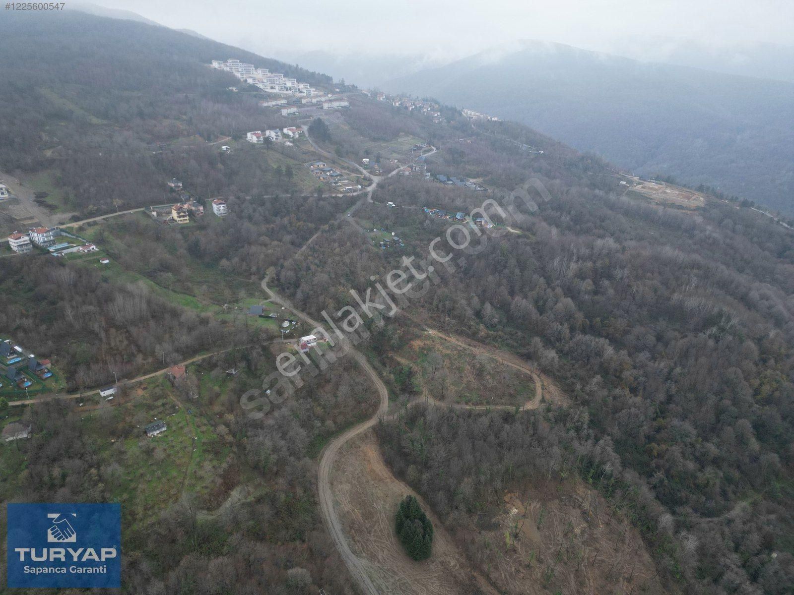 Turyaptan Sapanca Nailiye'de Panaromik Göl Manzaralı Arazi - Görsel 34