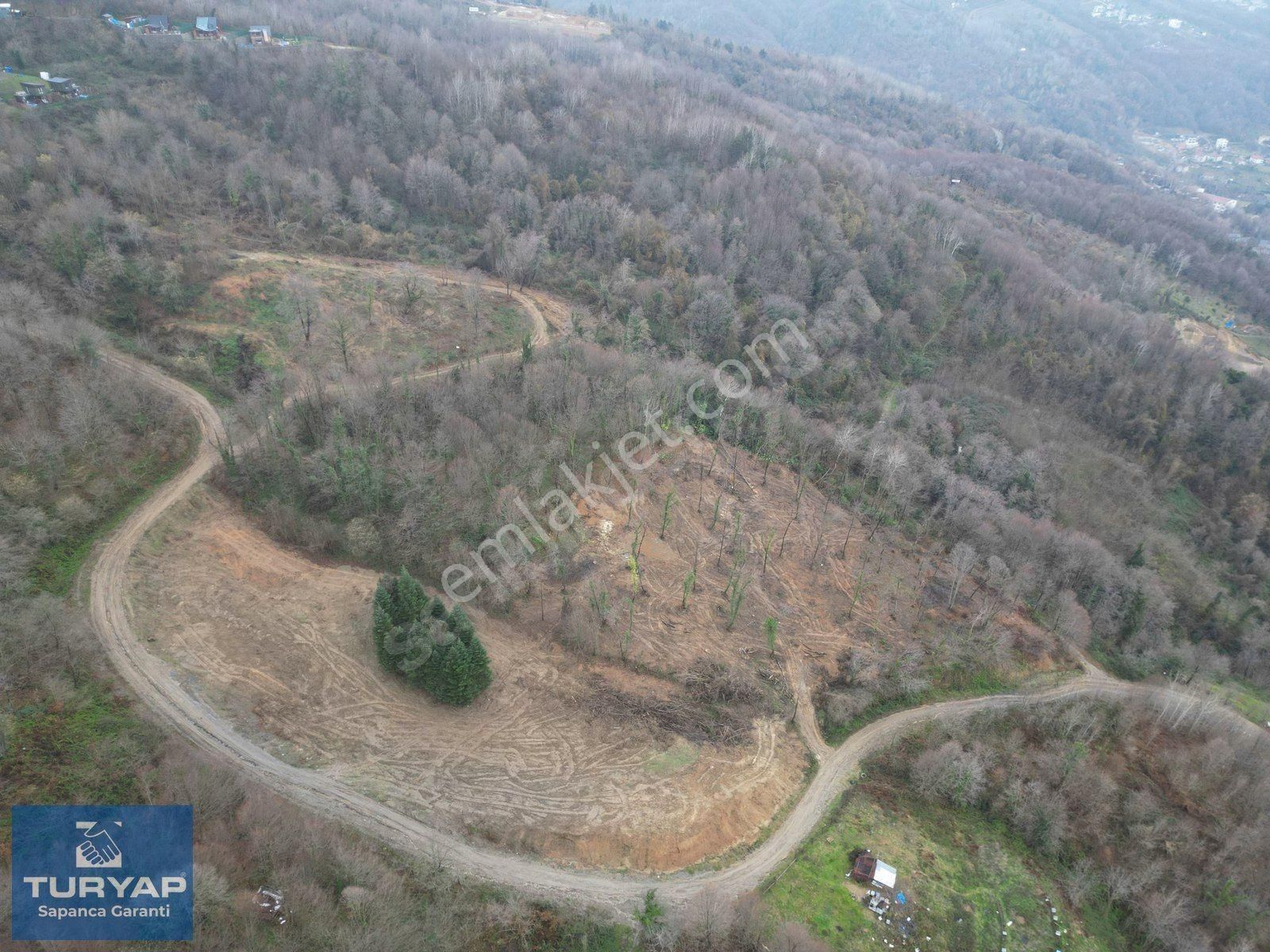 Turyaptan Sapanca Nailiye'de Panaromik Göl Manzaralı Arazi - Görsel 14