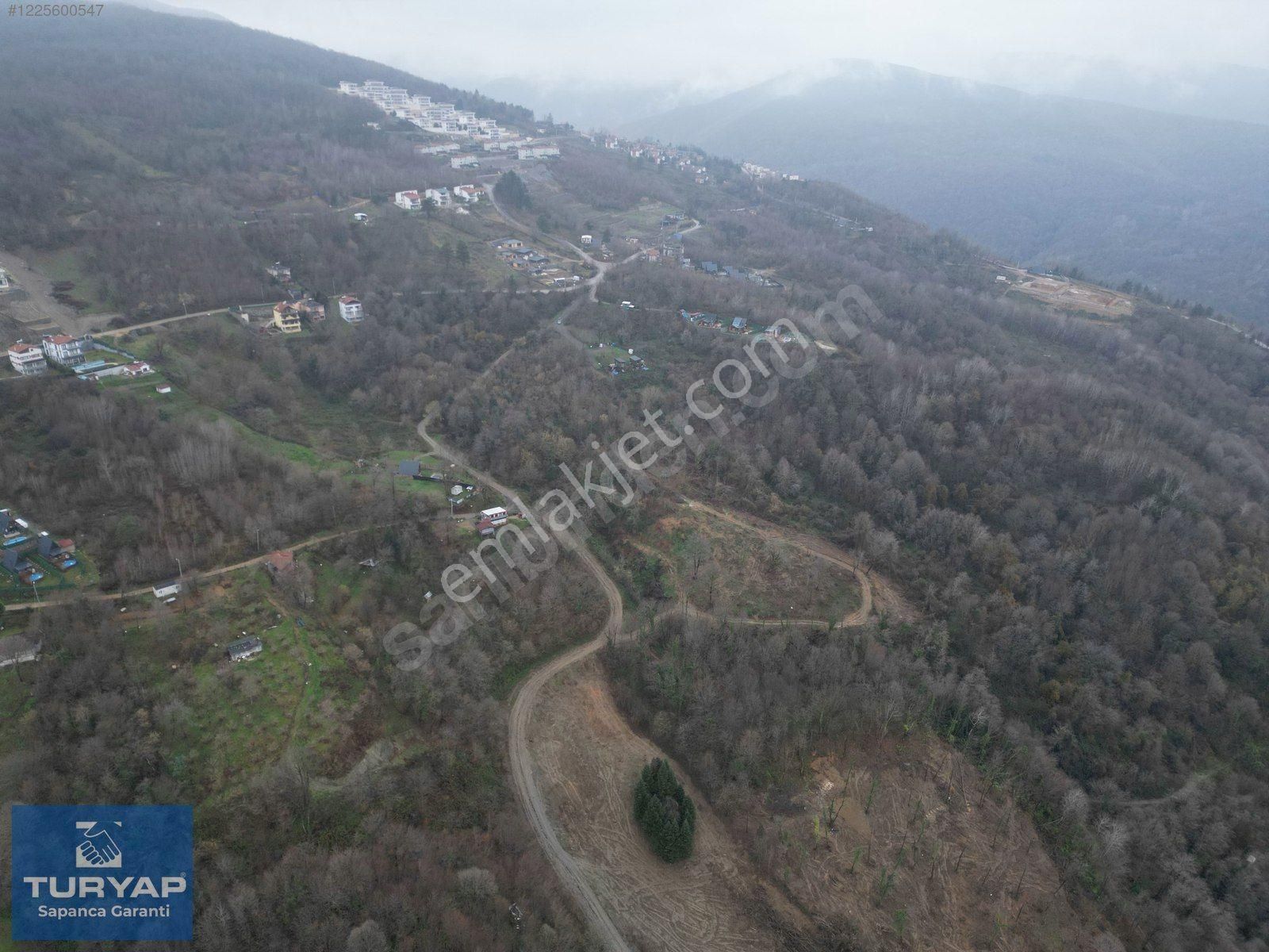 Turyaptan Sapanca Nailiye'de Panaromik Göl Manzaralı Arazi - Görsel 27