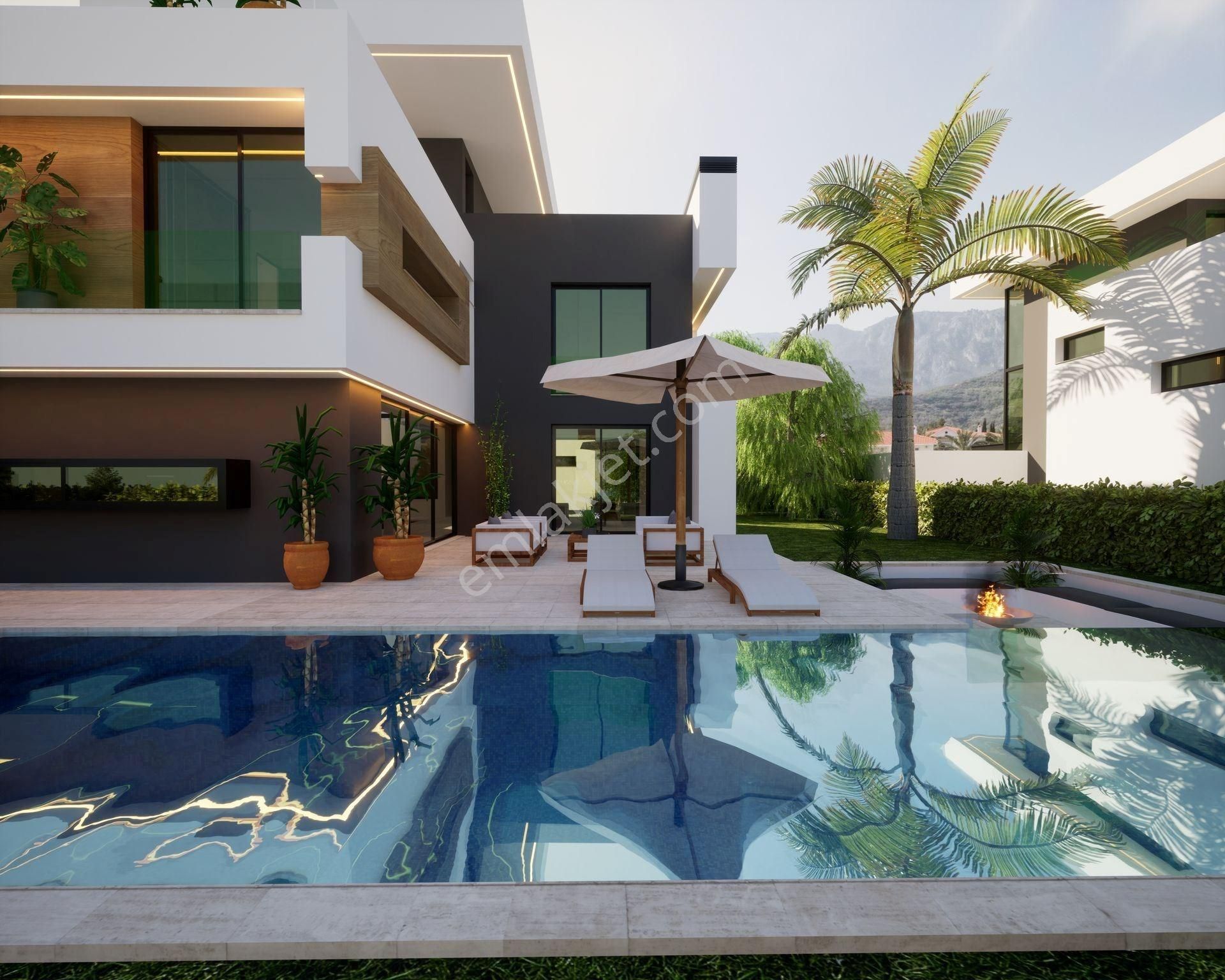 Kıbrıs Girne'de Tılıa Luxury Vıllas 5+2 Satılık Villa