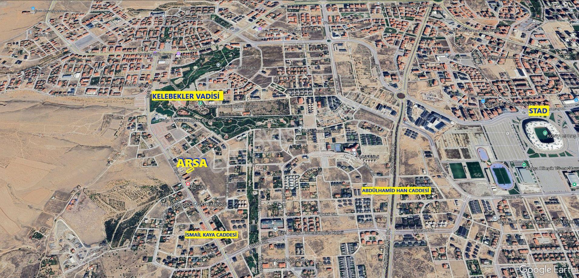 Buhara Mh. İsmail Kaya Caddesine Bir Parsel İçeride Cazip Villa-daire Arsası - Görsel 4