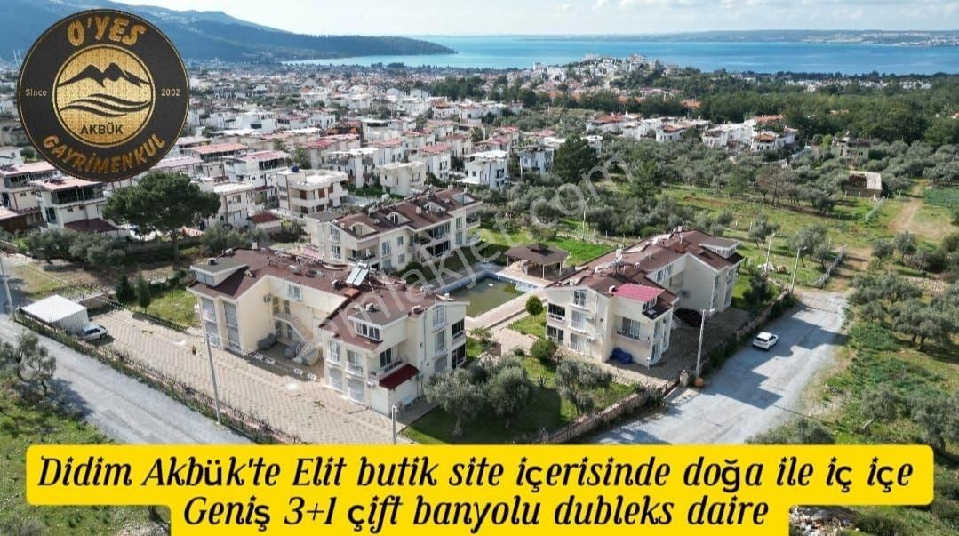 Didim Akbük Satılık Yazlık Didim Akbük'te 3+1 Yazlık Dubleks Daire