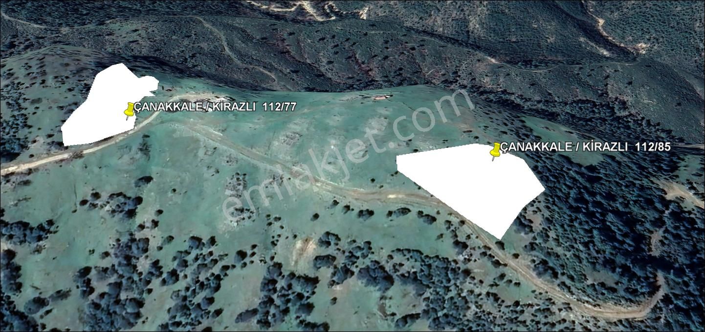 Fırsat... Çanakkale Kirazlı Da Doğayla İçiçe Satılık Tarla... - Görsel 12
