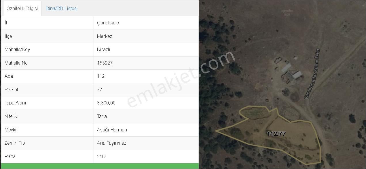 Fırsat... Çanakkale Kirazlı Da Doğayla İçiçe Satılık Tarla... - Görsel 30