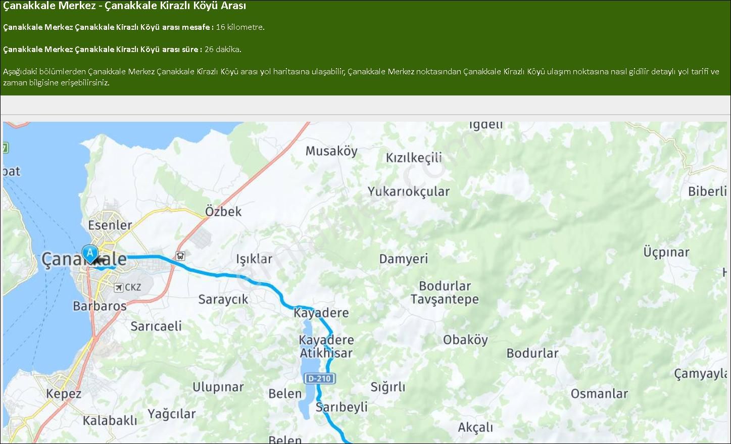 Fırsat... Çanakkale Kirazlı Da Doğayla İçiçe Satılık Tarla... - Görsel 25