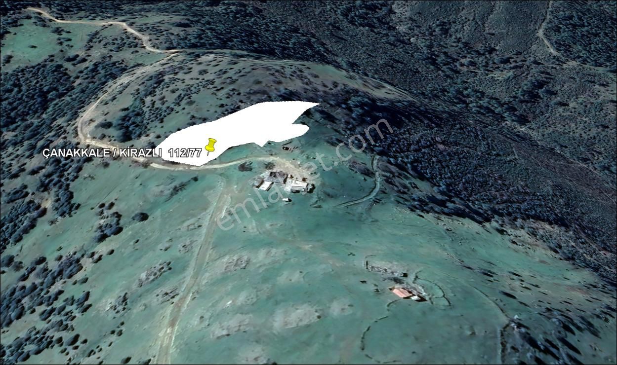 Fırsat... Çanakkale Kirazlı Da Doğayla İçiçe Satılık Tarla... - Görsel 6