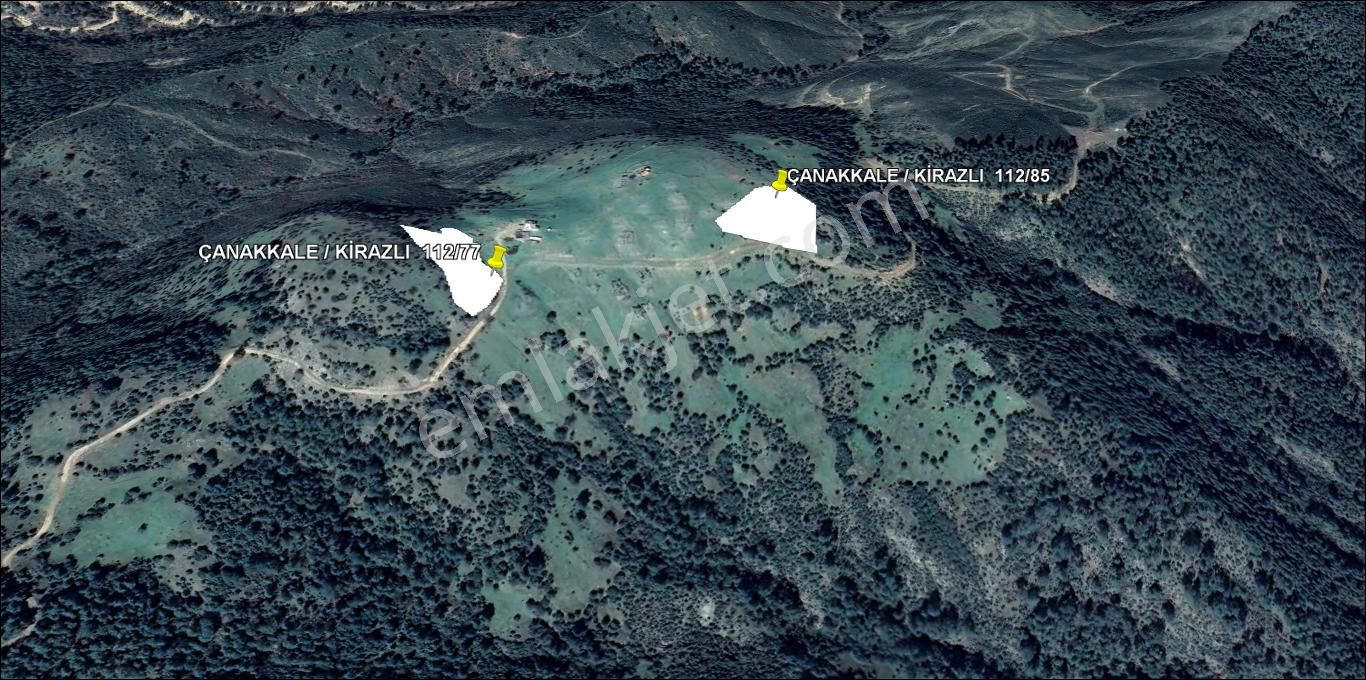 Fırsat... Çanakkale Kirazlı Da Doğayla İçiçe Satılık Tarla... - Görsel 18