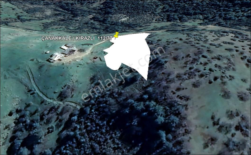 Fırsat... Çanakkale Kirazlı Da Doğayla İçiçe Satılık Tarla... - Görsel 3