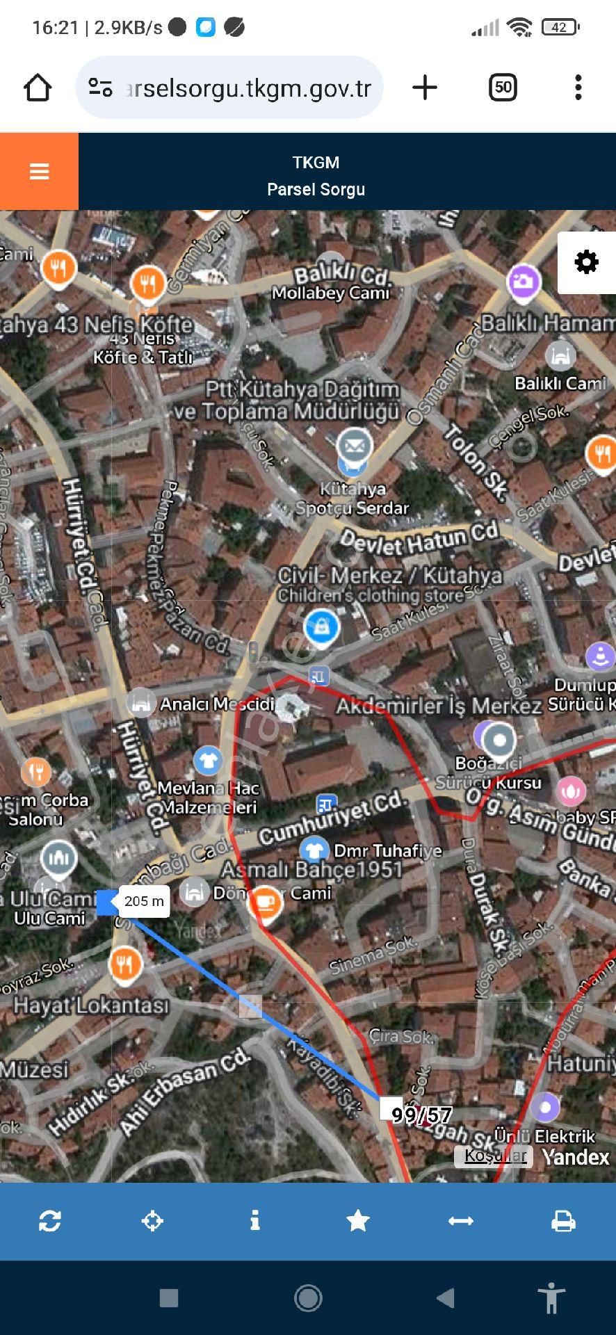 Kütahya Şehir Merkezinde Acil Satılık İmarlı Arsa - Görsel 8