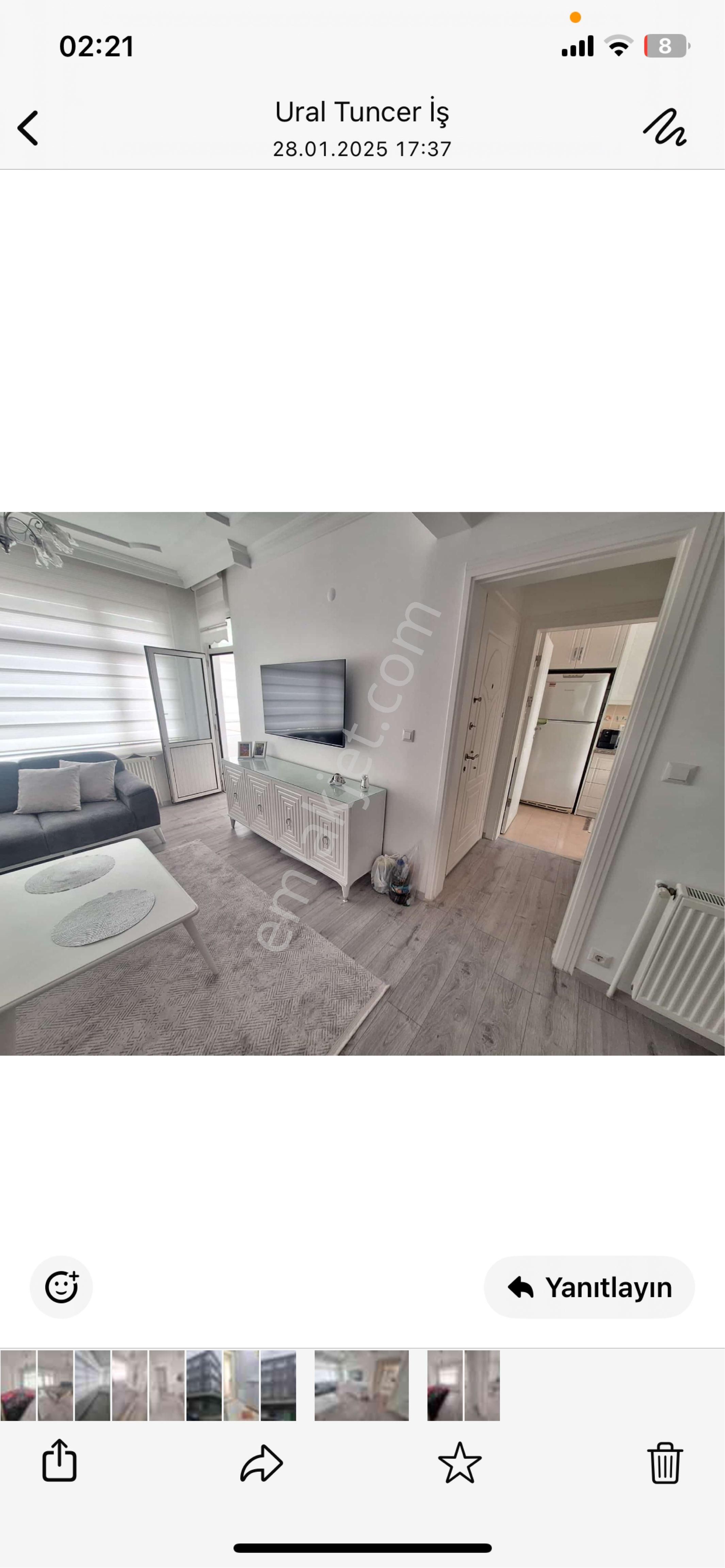 Küçükçekmece Sultan Murat Kiralık Daire Sultanmurat Mah Opet’e Yakın 2 + 1 Full Eşyalı 20.000 Tl 100 Metre² İkinci Kat 100m2 Kiralık Daire