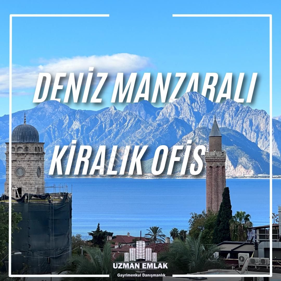 Muratpaşa Balbey Kiralık Ofis Uzman Emlak'tan Balbey Mh.de Full Deniz Manzaralı Kiralık Ofis