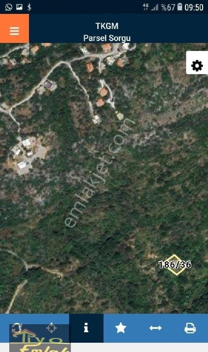 Antalya/alamya/0rhanköyde621 Metre Tek Tapu Arsaa - Görsel 11