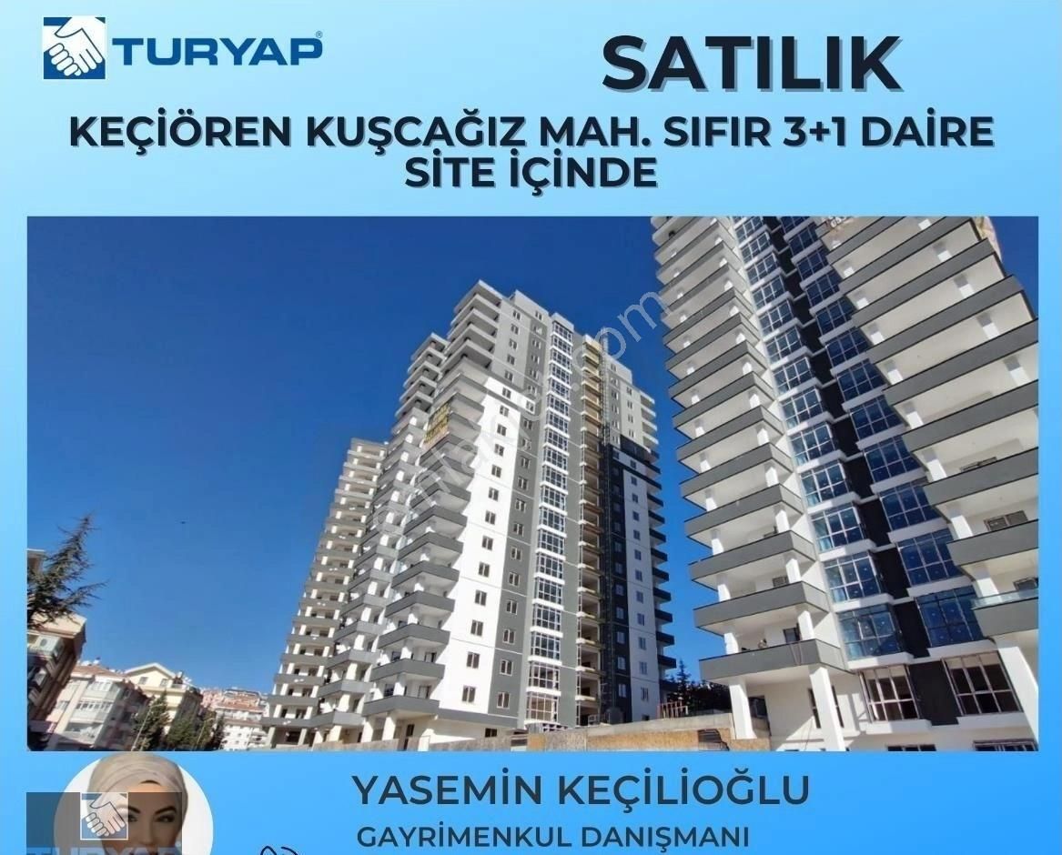 Keçiören Kuşcağız Satılık Daire Turyap'tan Keçiören Kuşcağız Site İçinde 3+1 Geniş Sıfır Satılık