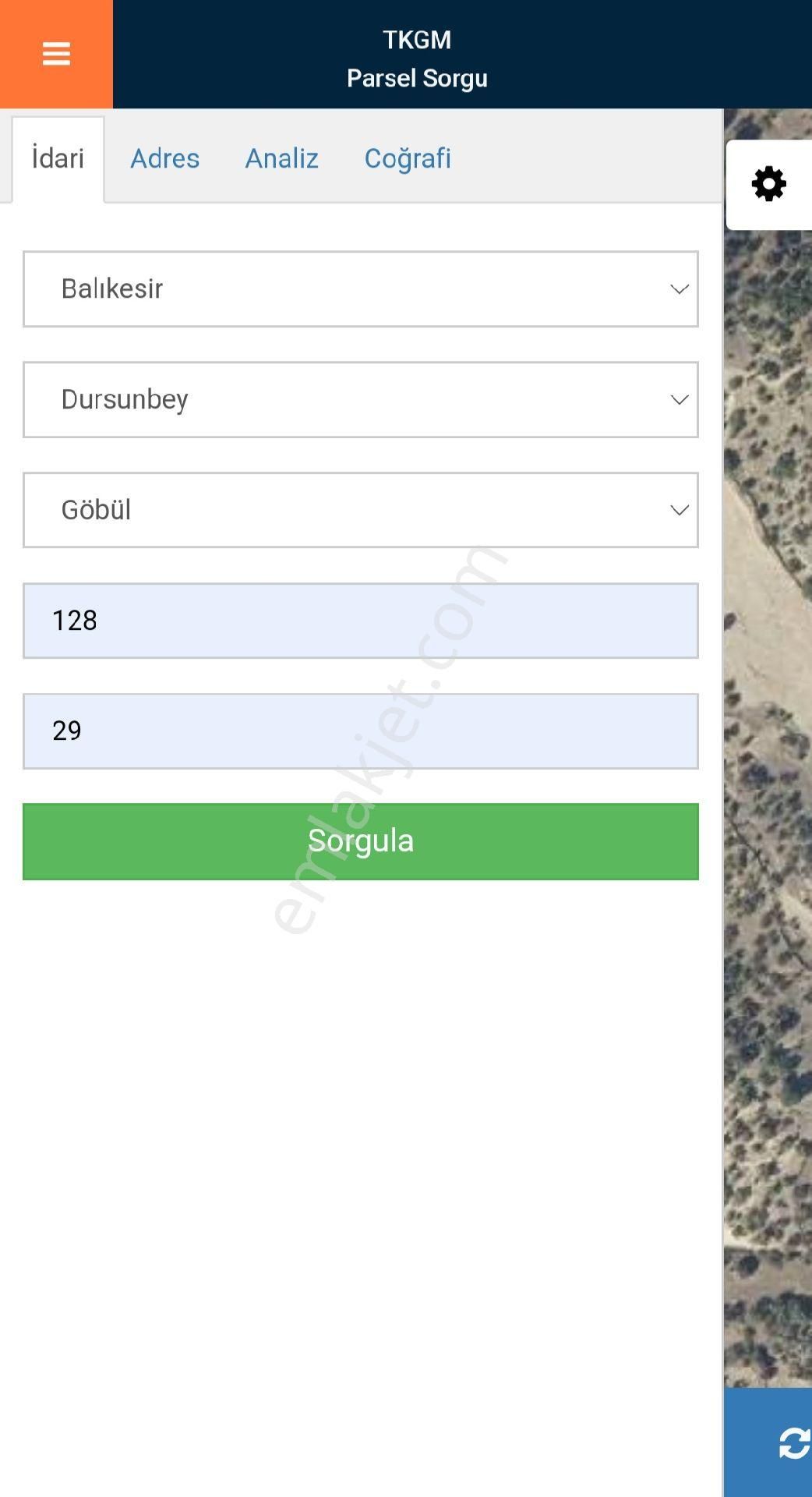 Dursunbey Göbül Satılık Tarla Balıkesir Dursunbey De Satılık Tarla