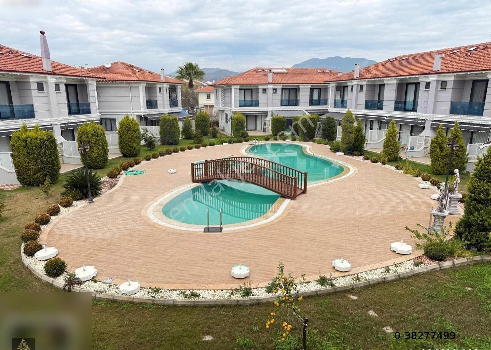 Dalaman Altıntas Satılık Villa Safir Konaklarında 2+1 Dublex