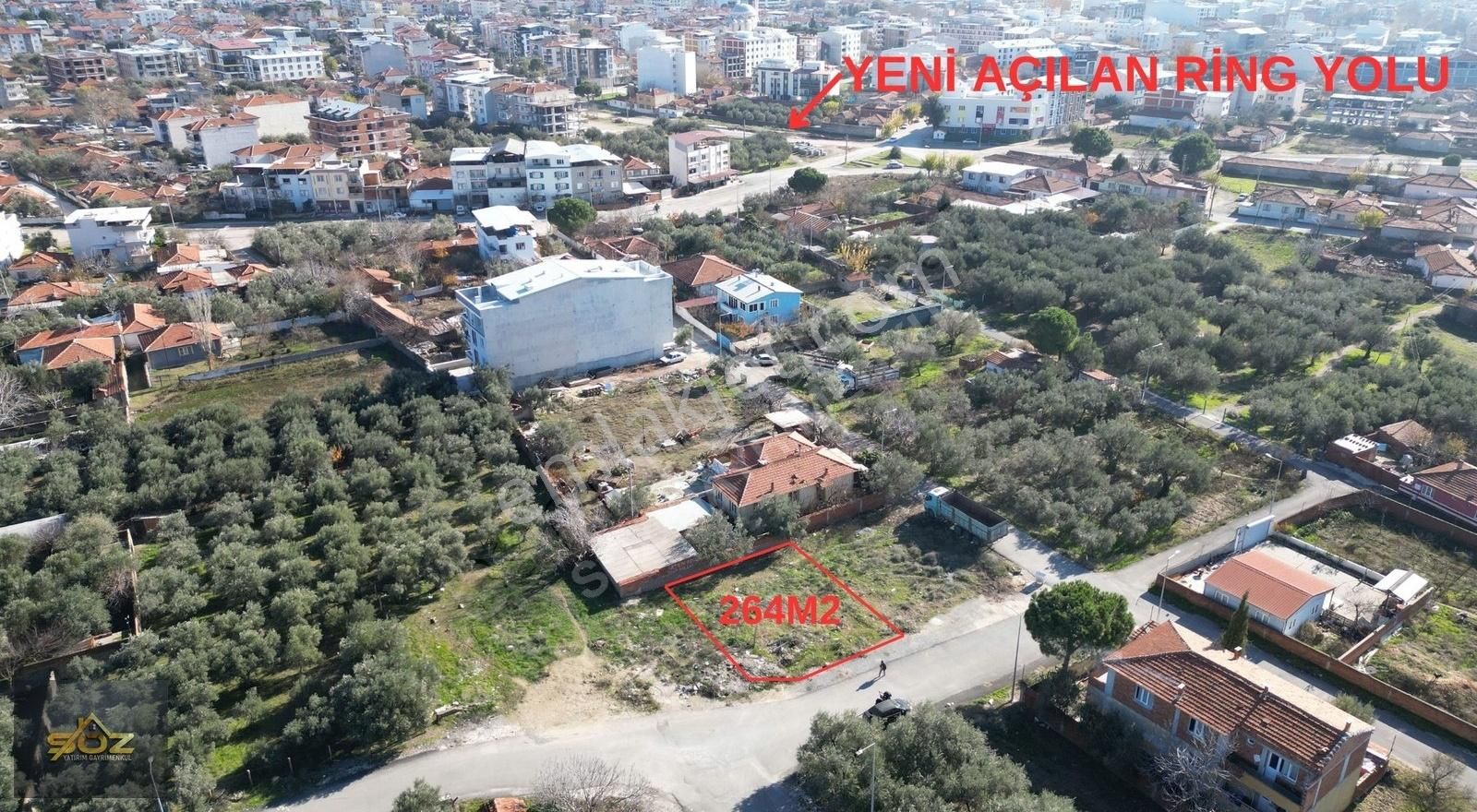 Akhisar Seyit Ahmet Satılık Konut İmarlı Seyitahmet Mh . Köşe 264m2 Konut İmarlı Satılık Arsa