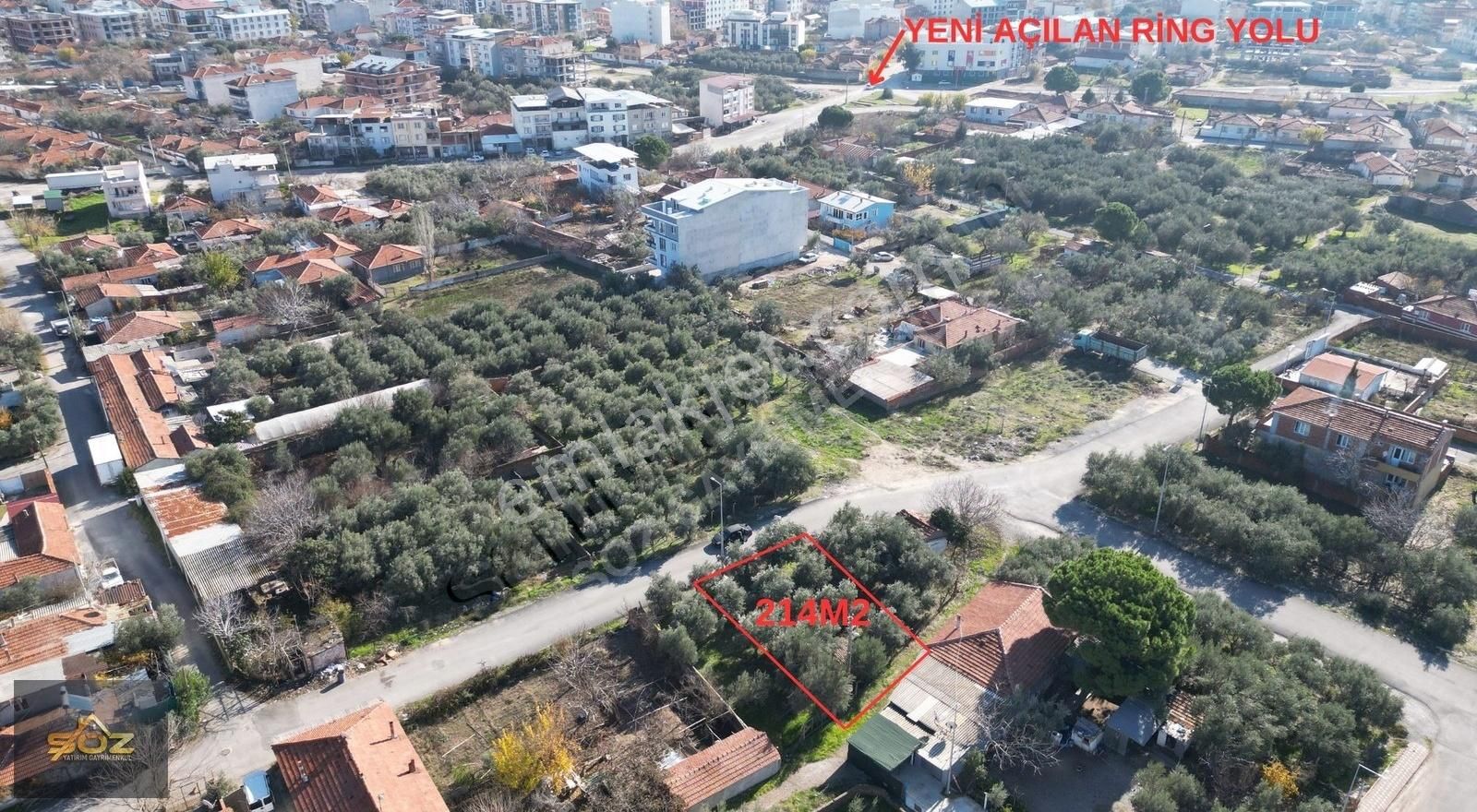 Akhisar Seyit Ahmet Satılık Konut İmarlı Seyitahmet Mh. 214m2 Konut İmarlı Satılık Arsa