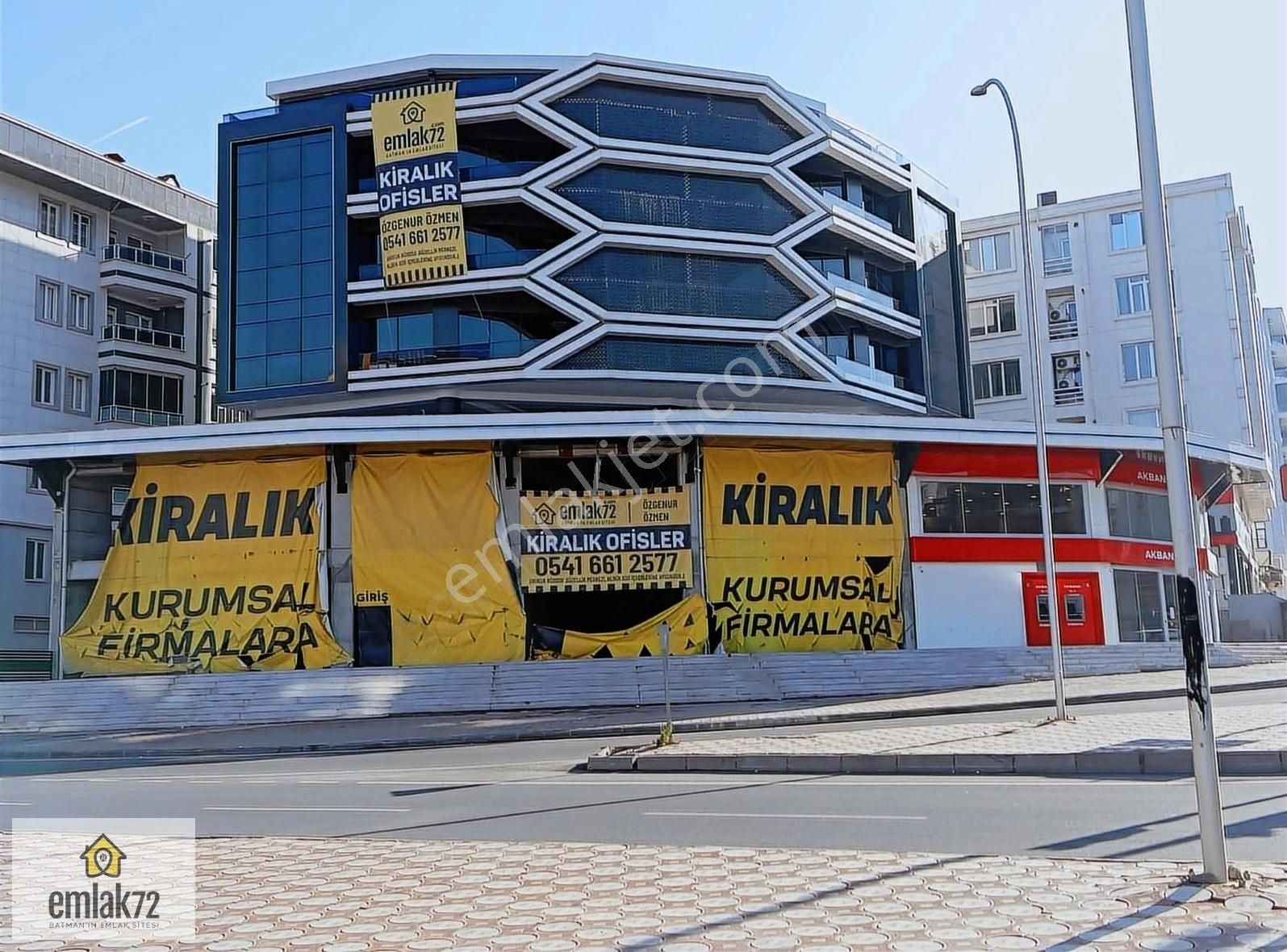 Batman Merkez Gültepe Kiralık Ofis Emlak 72'den Kurumsal Firmalara Kiralık Dükkanlar