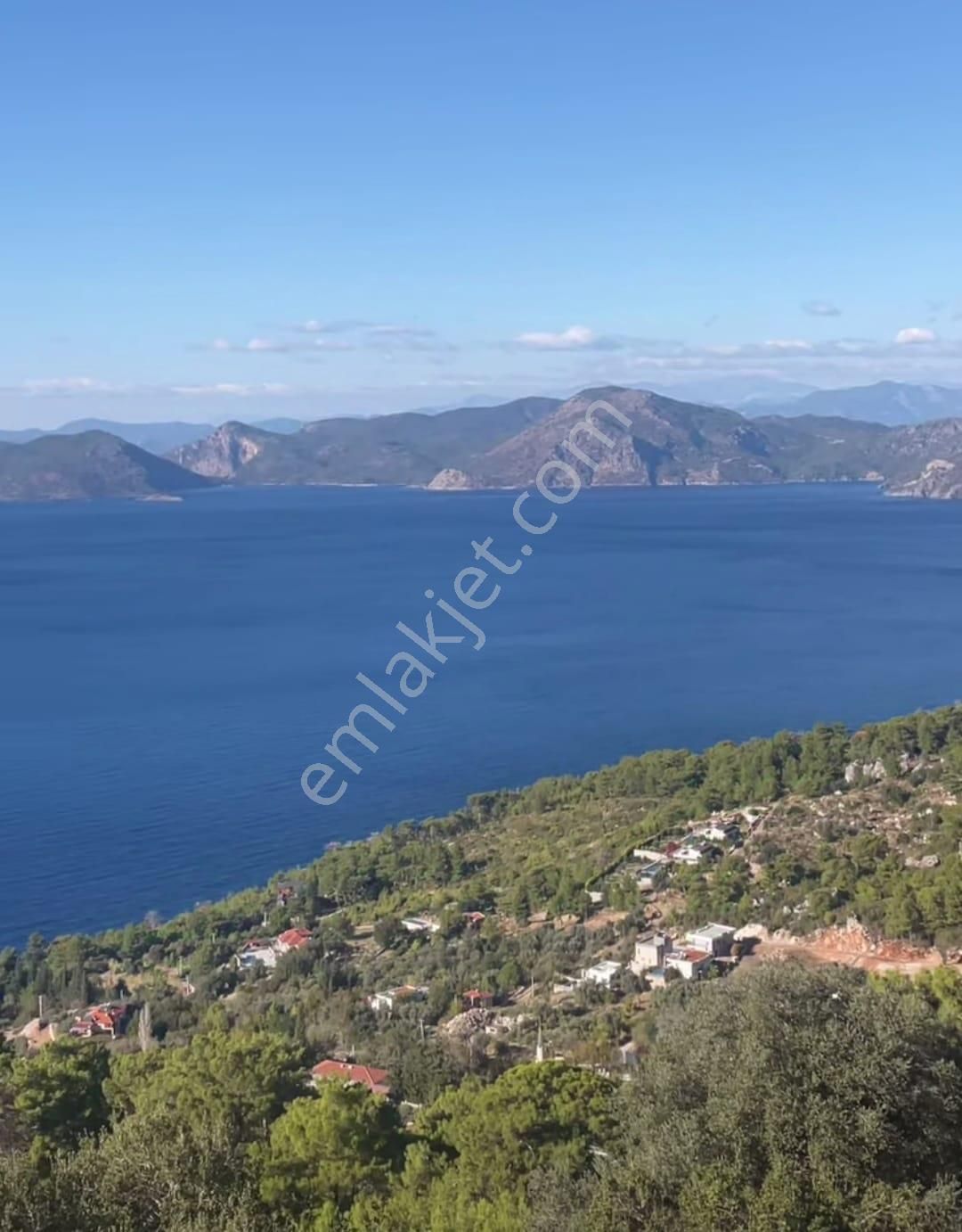 Fethiye Faralya Satılık Tarla Goldhouse Dan Satılık Tarla Muhteşem Deniz Manzarası 6406m2