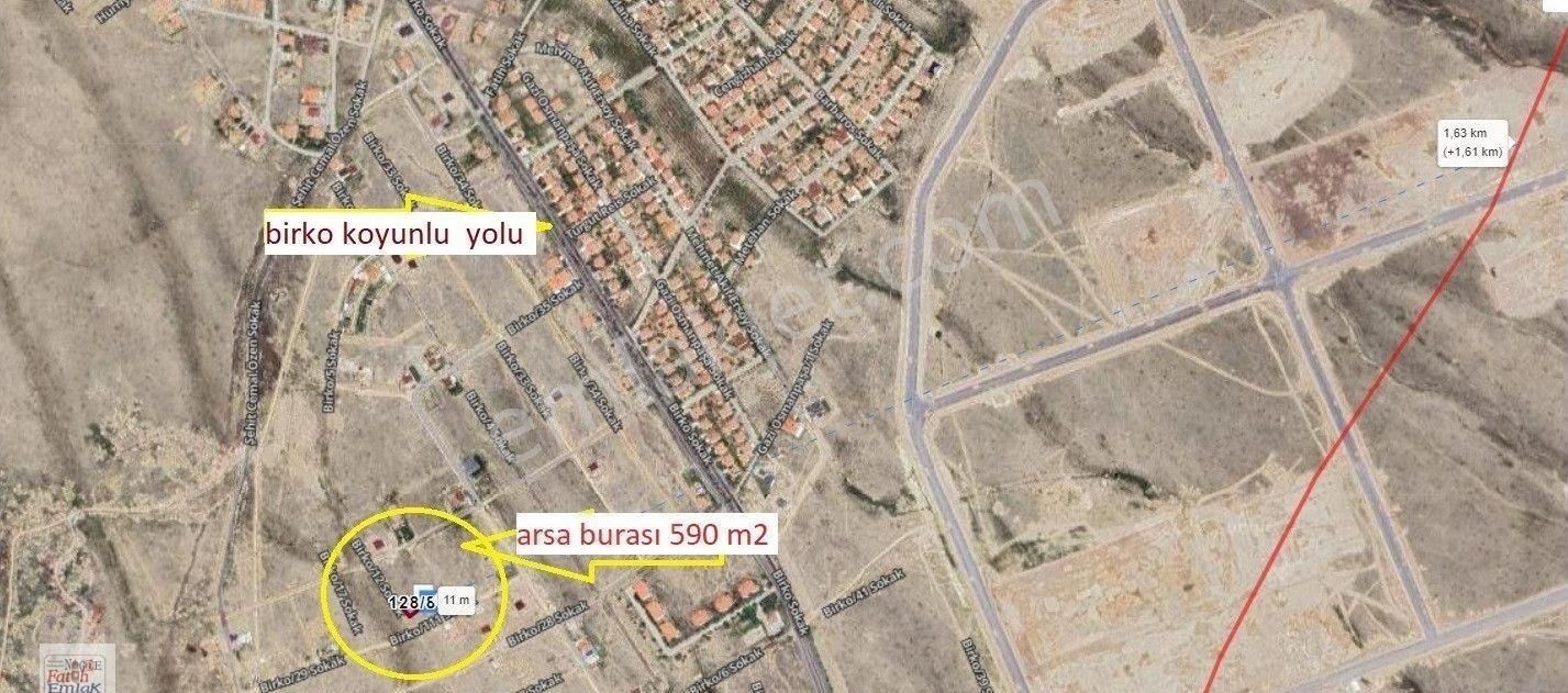 Niğde Merkez Koyunlu Köyü (Yukarı) Satılık Konut İmarlı Koyunluda Doğa Manzaralı İmarlı Ve Parselli Sat 590 M2 Arsa