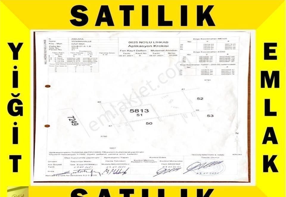 Yenimahalle Gazi Satılık Daire Yigit Emlaktan Polatlı Cd Merkezde Köşe Başı Müstakil Parsel 384m2