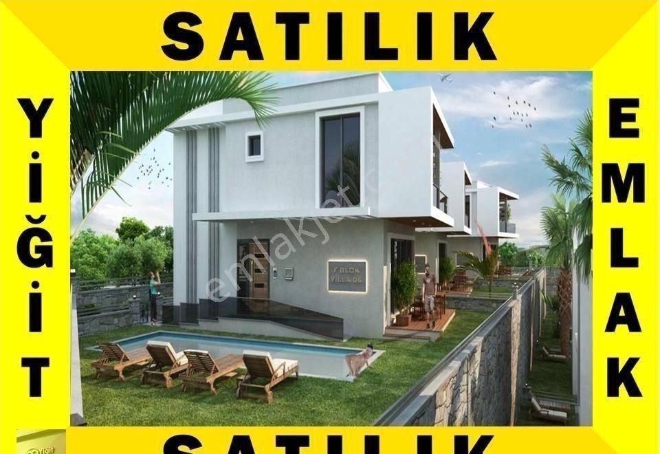 Finike Asarönü Satılık Villa Yigit Emlaktan Son 4 Adet Villa 150m2 Her Villanın Kendisine Ait Özel Havuzu Deniz Manzaralı