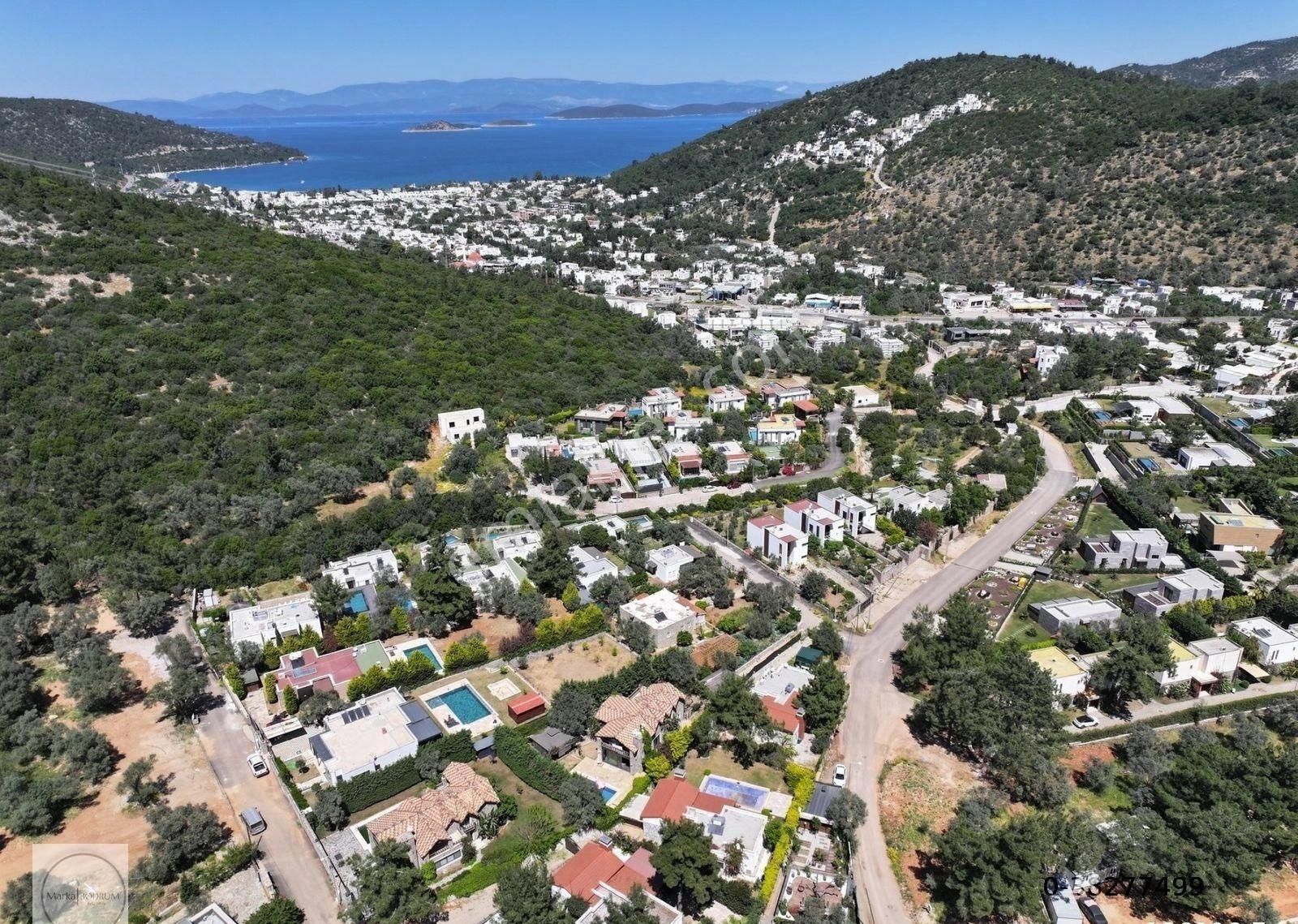 Bodrum Torba Satılık Villa Torba'da 700 M2 Arsa İçinde Müstakil Villa