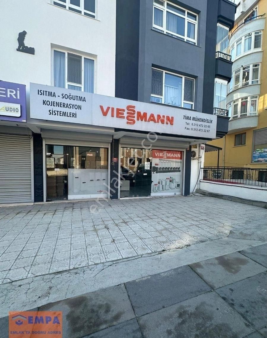 Çankaya Şehit Cengiz Karaca Kiralık Dükkan & Mağaza Empadan Öveçlerde Kiralık Depolu Dükkan/mağaza