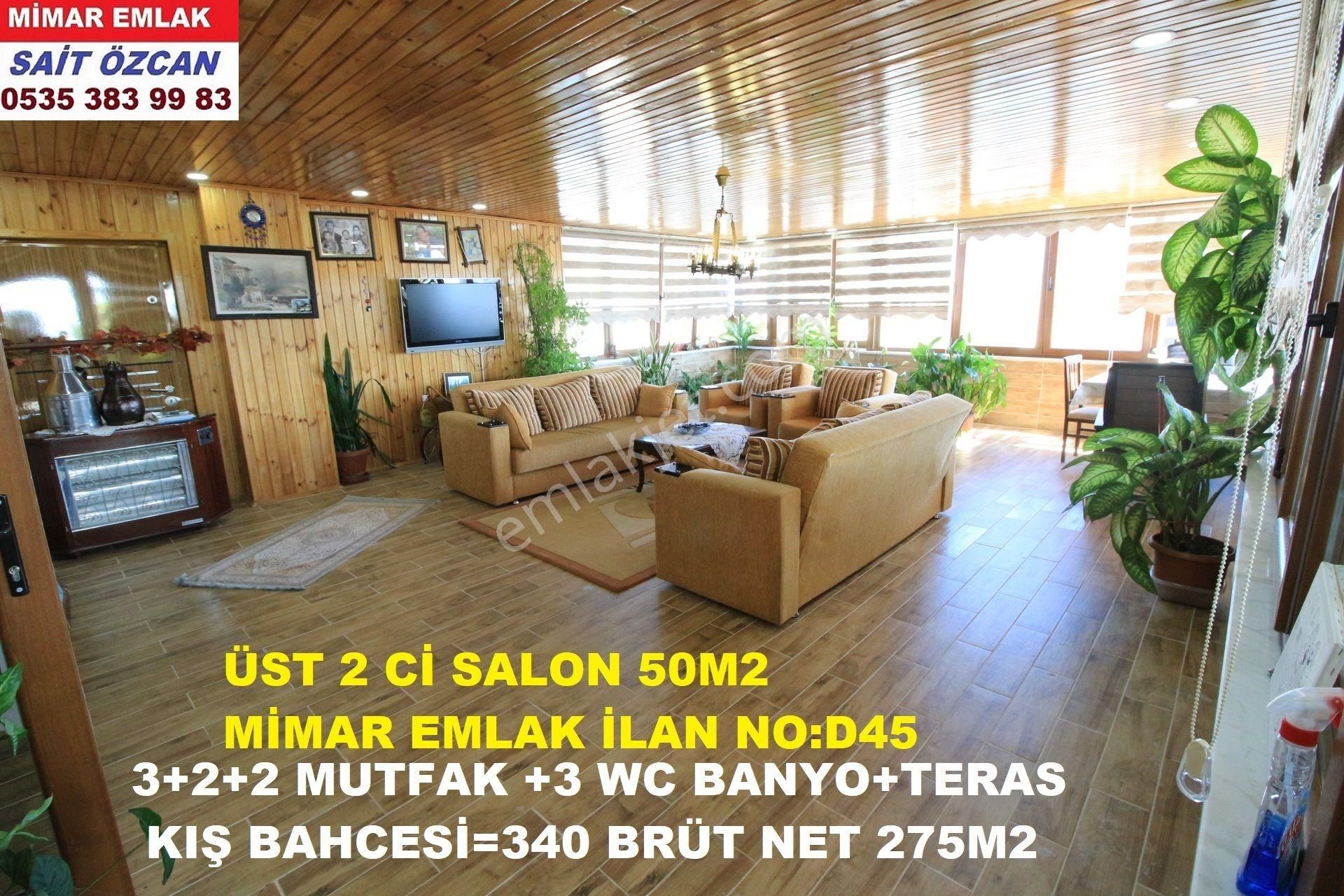 Satılık Dublex 3+2=360m2 Havuz Güvenlik Site Hemen Teslim - Görsel 26