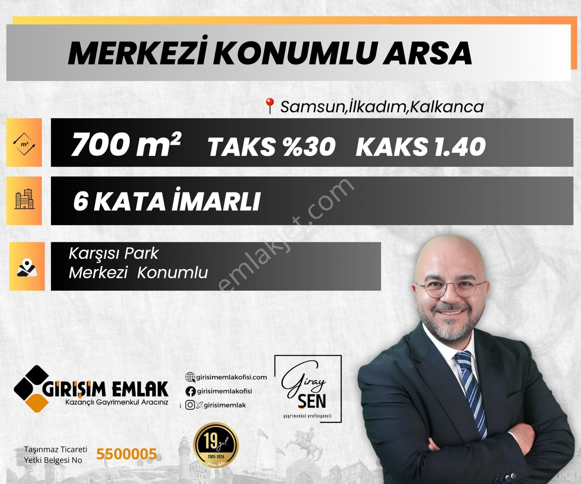 İlkadım Karasamsun Satılık Konut İmarlı Geniş Antreli Sıfır 1+1 Satılık Daire