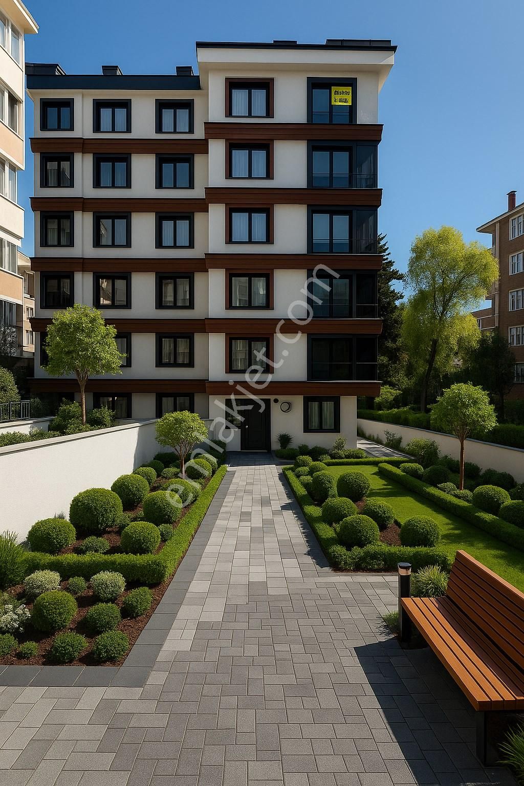 Bakırköy Kartaltepe’de Üstün Mimarili, Sıfır 3+1 Prestijli Daire!