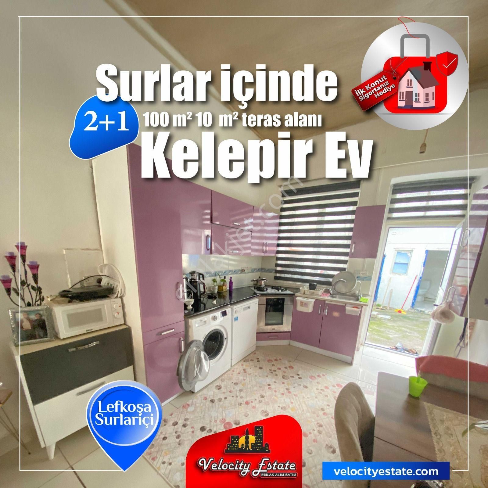 Lefkoşa Köşklüçiftlik Satılık Müstakil Ev Lefkoşa Surlariçi’nde Uygun Fiyatlı Satılık 2+1 Müstakil Ev