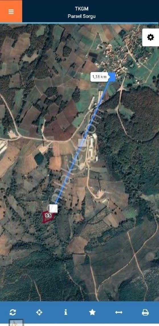 Bursa Karacabey Yarışta Yolu Olan 6.4 Dönüm Manzaralı Tarla - Görsel 6