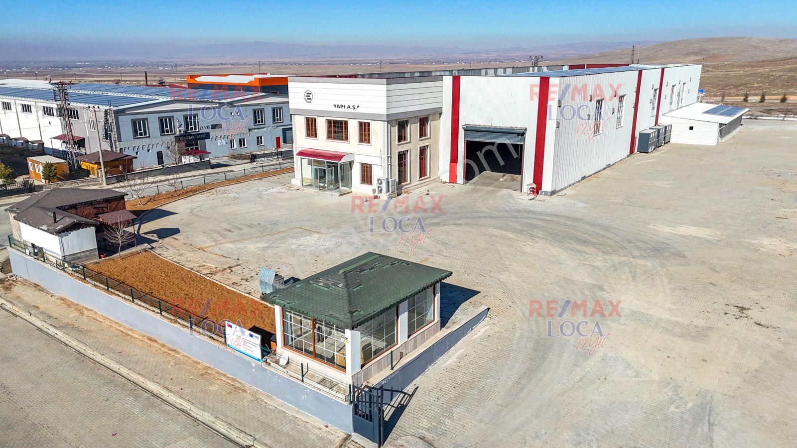 Elbistan Çiçek Satılık Fabrika Remax Loca'dan Elbistan Osb'de Ges Çatılı Satılık Fabrika