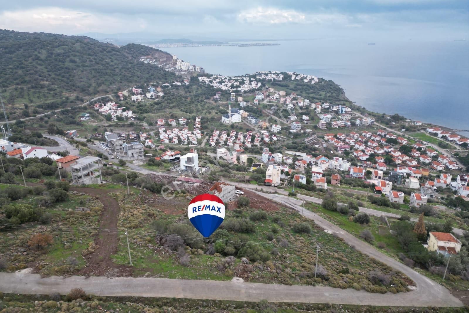 Dikili Çandarlı Satılık Konut İmarlı Eykoda Denize 500 M Önü Kapanmaz Deniz Manz.161 M2 Köşe 1/2 Arsa