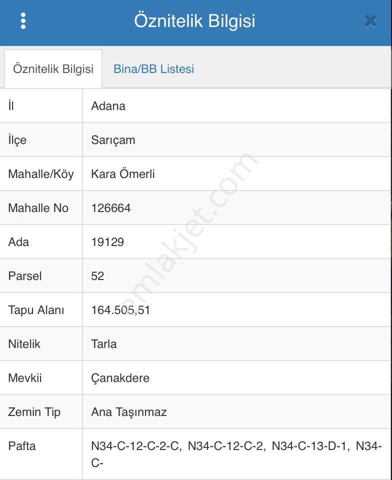 Sarıçam Karaömerli Satılık Bağ & Bahçe Sarıçam Karaömerli Köyünde Uygun Fiyatı Bağ&bahçe