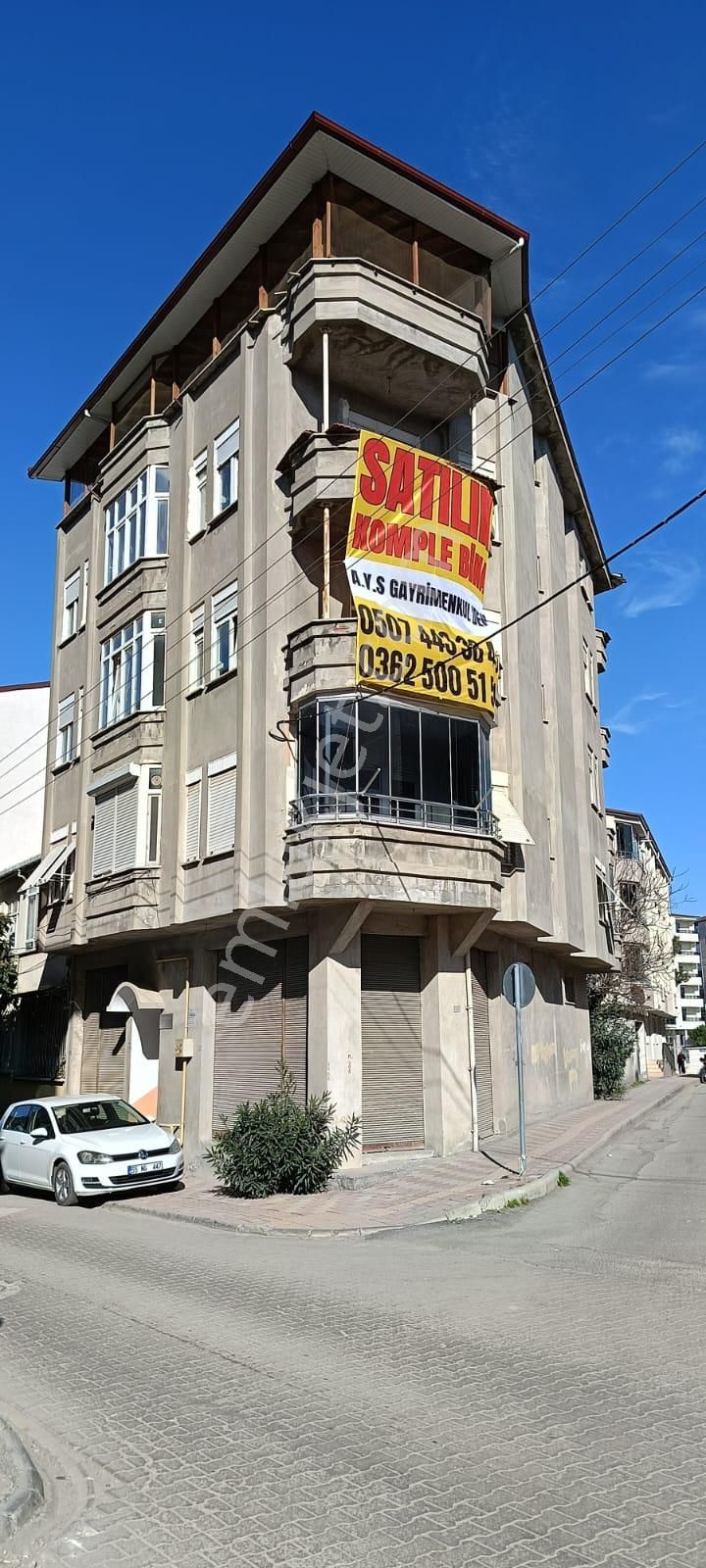 Samsun Bafra Satılık Bina A.y.s. Gayrimenkul Den Satılık 4 Katlı Bina