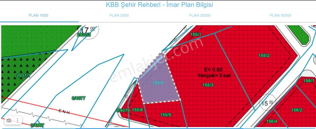 Başiskele Doğantepe Satılık Konut+Ticaret Alanı Başiskele Doğantepede Ticari 3 Kat İmarlı Satılık Arsa