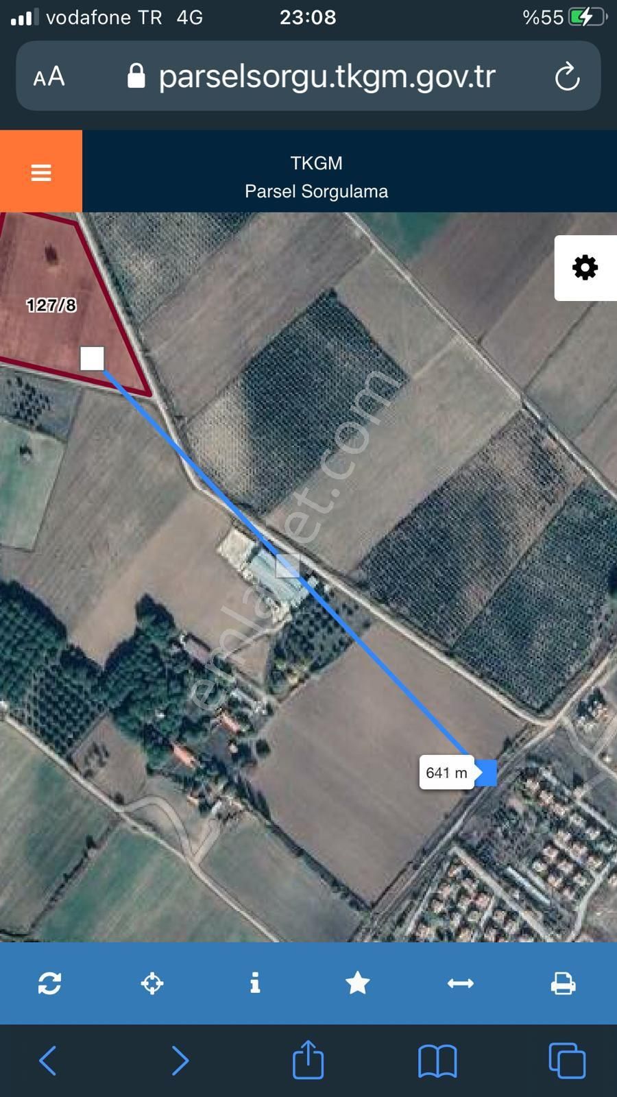 İzmir Dikili Bahçelik Satlık Tarla - Görsel 2