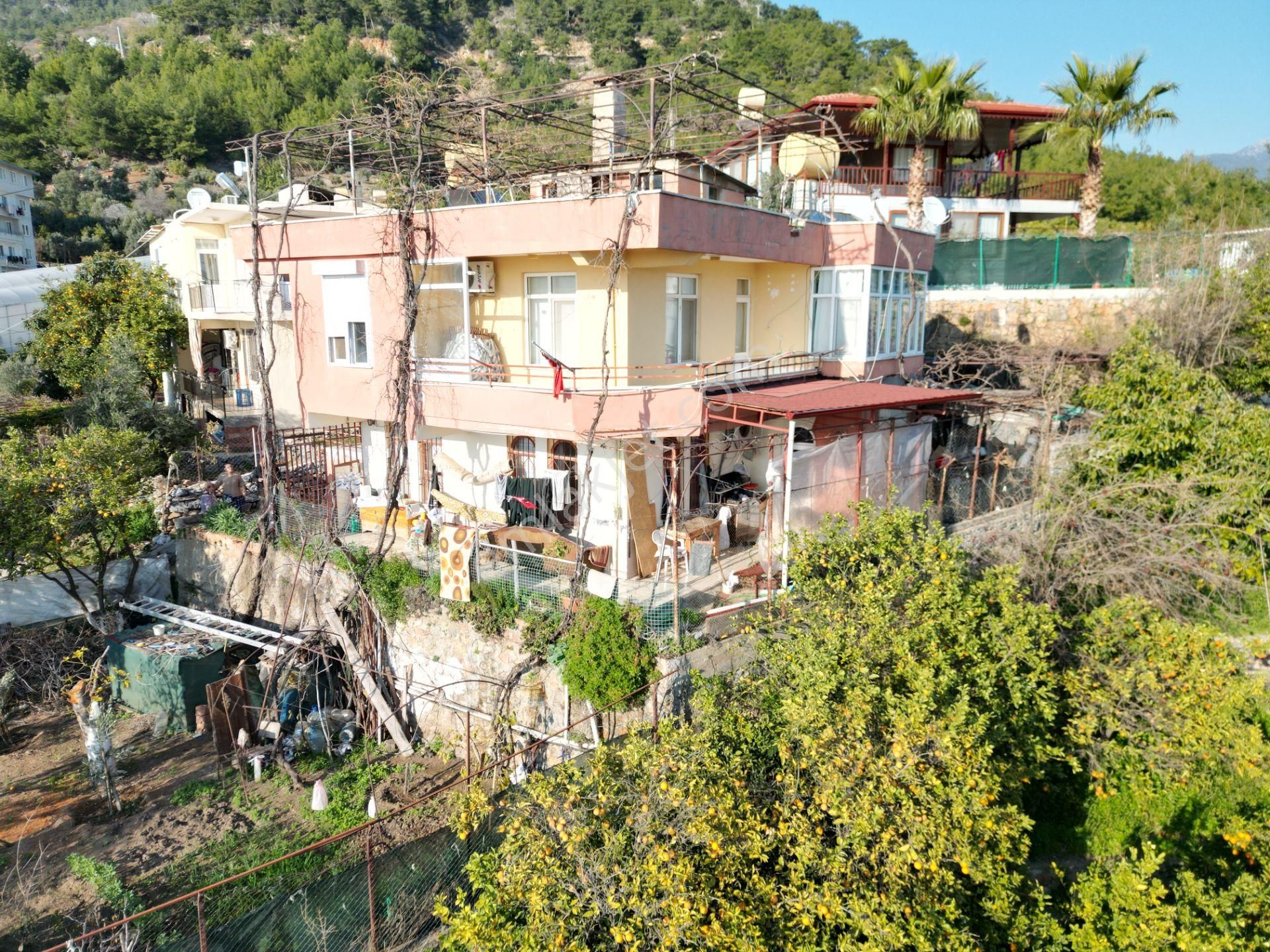 Alanya Değirmendere Mahallesi'nde Satılık 2 Katlı Müstakil Ev Ve 1 Dönüm Arsa - Görsel 27