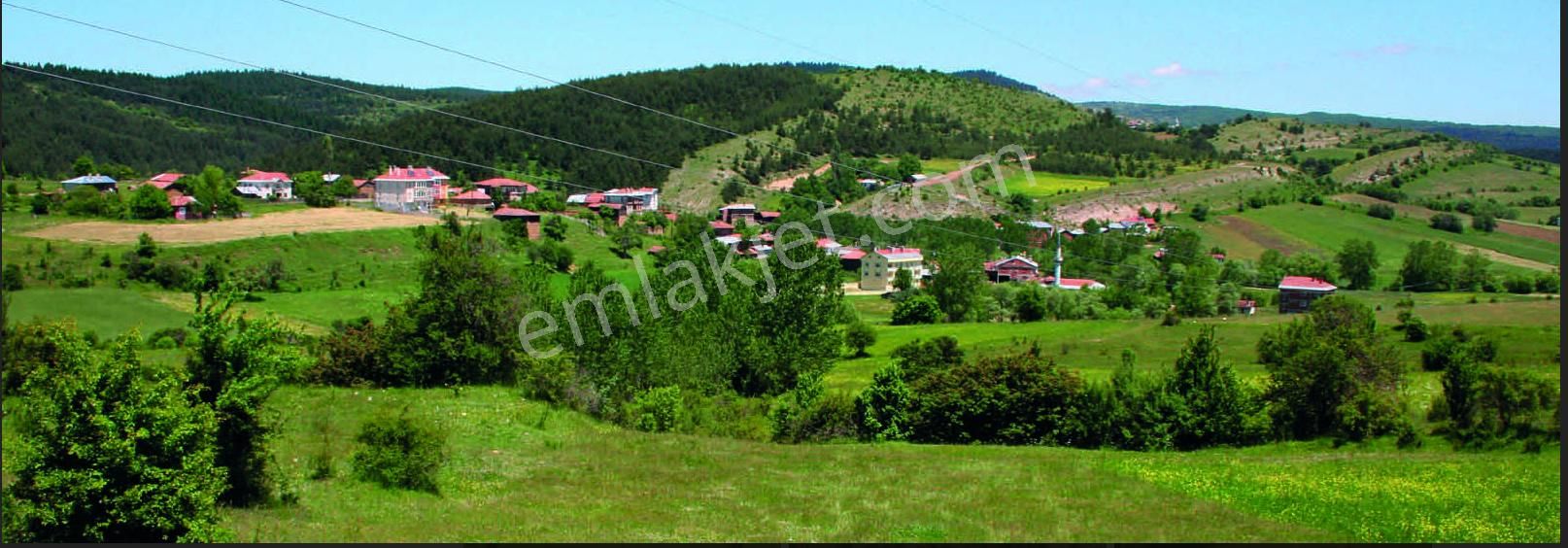 Ağlı Kırlardere Satılık Tarla Kastamonu'da Orman İçinde Muhteşem Doğası İle Tarlalar