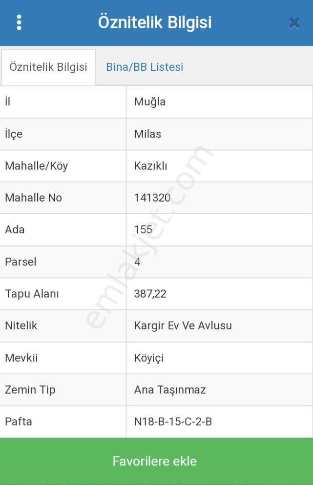 Muğla Milas Kazıklı Köyünde Müstakil Kargır Ev - Görsel 2
