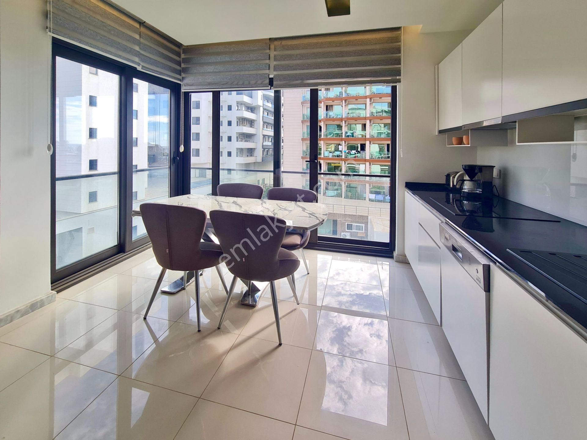 Alanya Oba'da Manzaralı Ve Denize Sadece 100 M Mesafede 2+1 Daire - Görsel 8