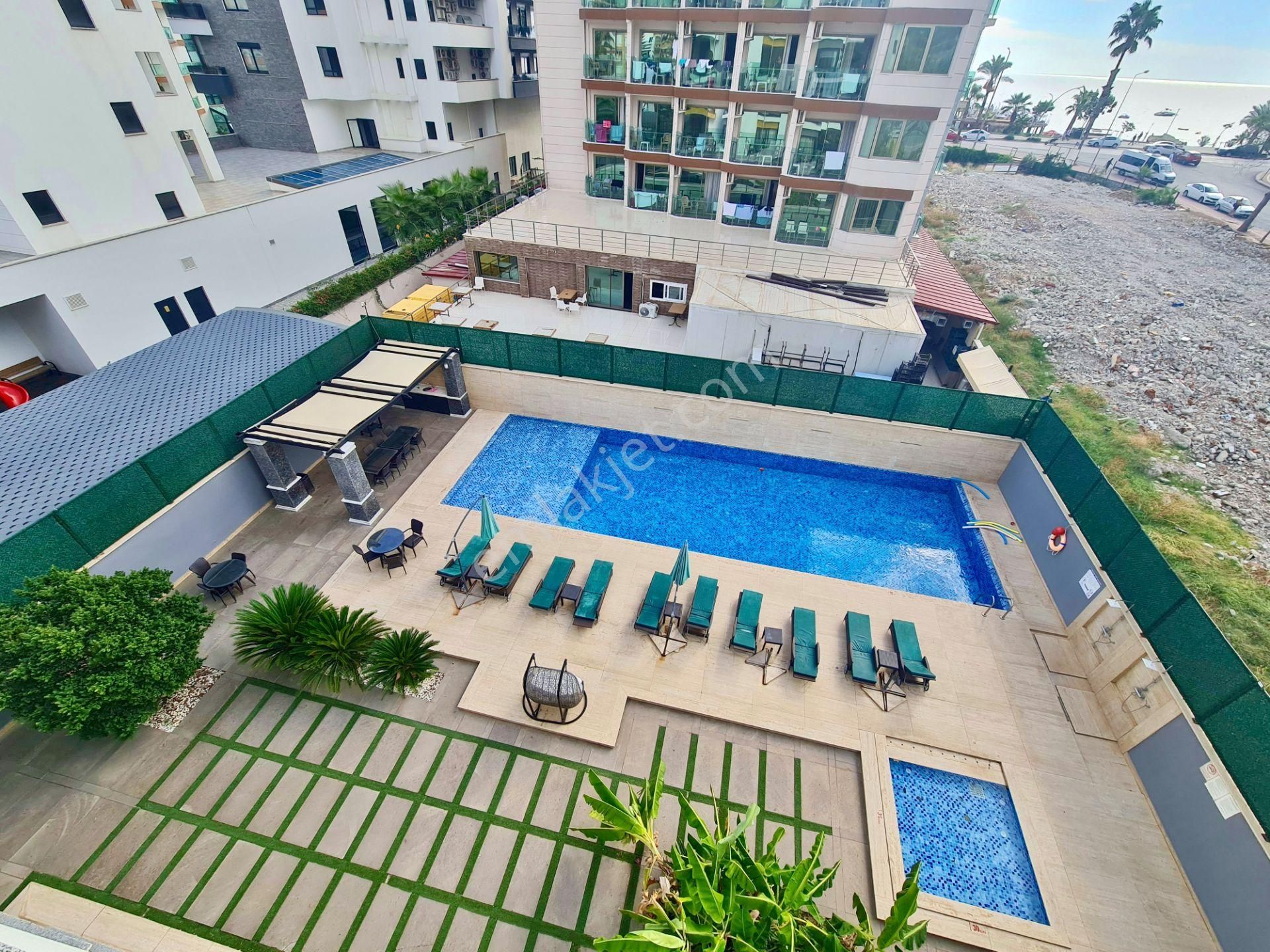 Alanya Oba'da Manzaralı Ve Denize Sadece 100 M Mesafede 2+1 Daire - Görsel 23