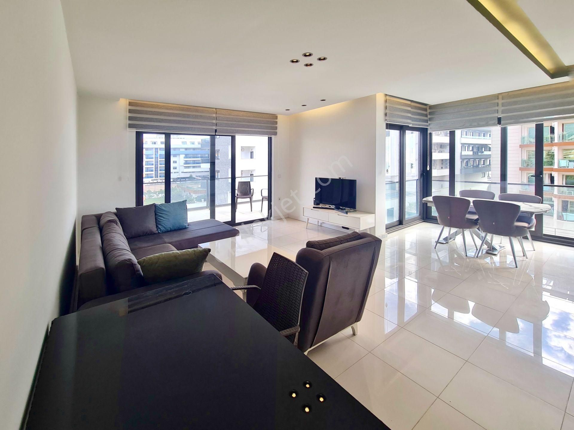 Alanya Oba'da Manzaralı Ve Denize Sadece 100 M Mesafede 2+1 Daire - Görsel 2