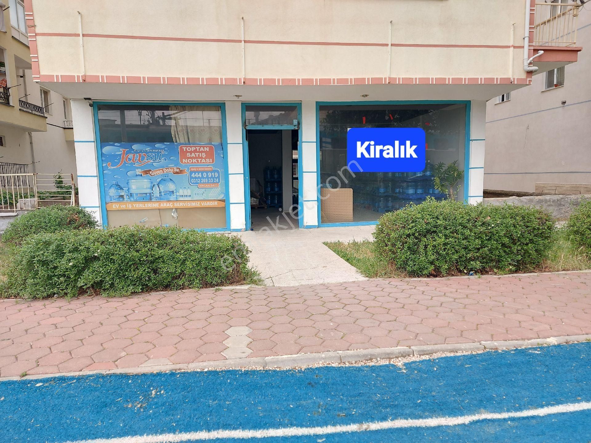 Murat Türkmen'den Sincan_plevne_mah. Merkezi_yerde Kiralık Çift_cepheli Çift_girişli 200m2 Dükkan