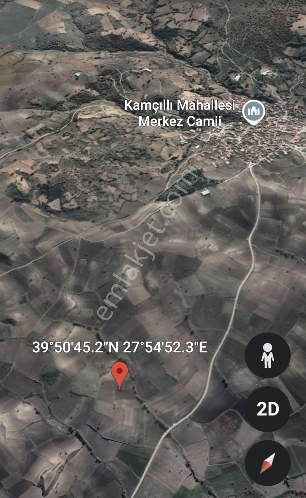 Century21. Loca Gayrimenkul Satılık Tarla Kamçıllı Mahallesi