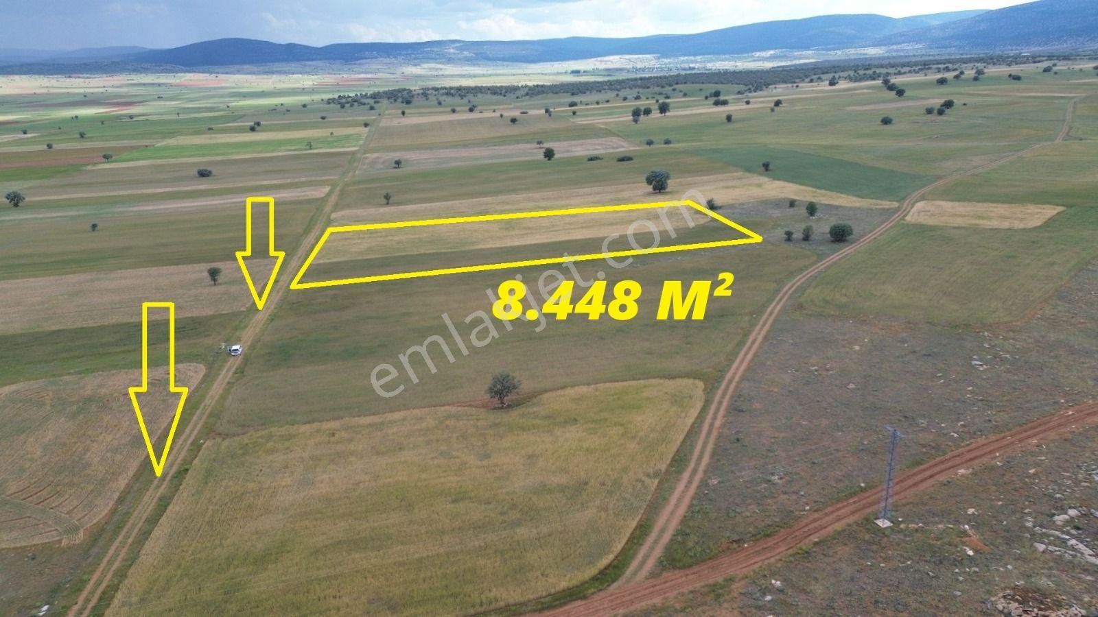 Akören Hacılar Satılık Tarla Konya Akören Hacılar'da 8.448 M² Müstakil Tapulu Yatırımlık Tarla