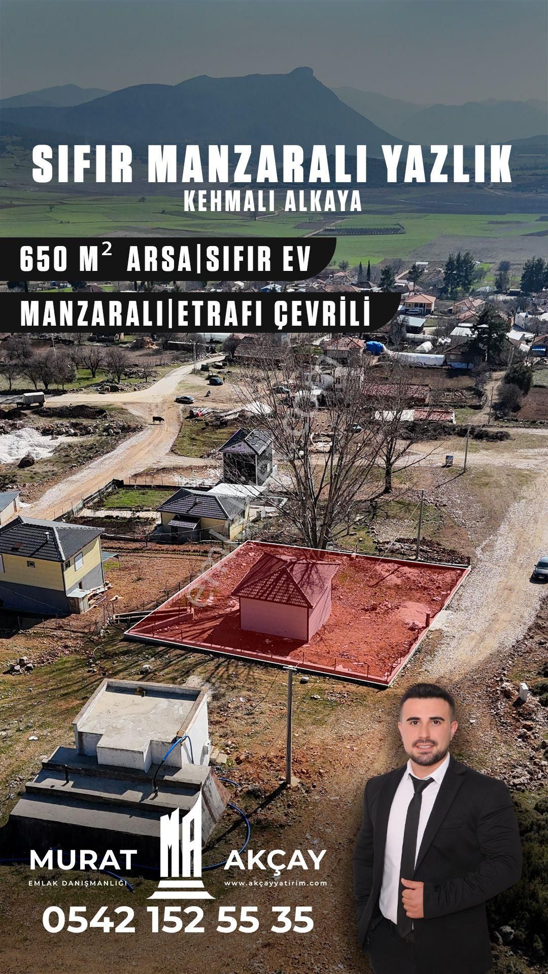 Bucak Alkaya Köyü Satılık Yazlık Göl Ve Doğa Manzaralı Sıfır Yazlık|kehmalı Alkaya