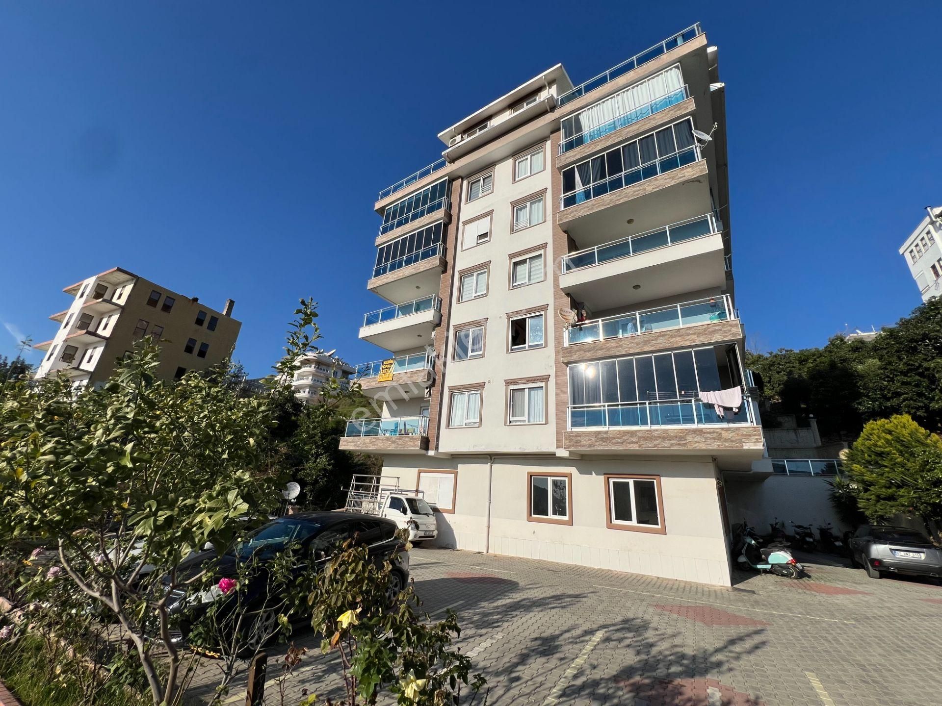 Alanya Cikcilli Satılık Daire Alanya Cikcillide Satılık 3+1 Deniz Kale Manzaralı Eşyalı Daire